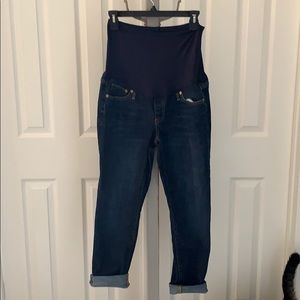 Gap “best girlfriend” maternity jeans